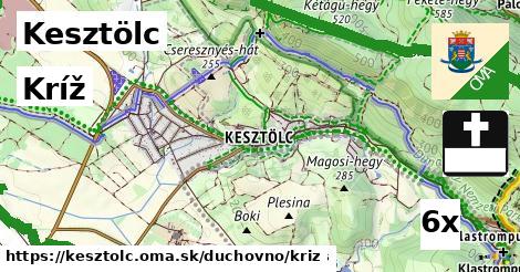 Kríž, Kesztölc