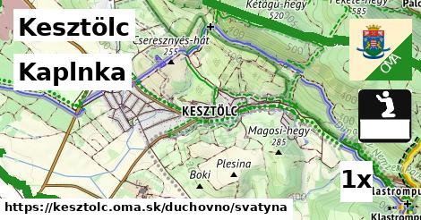 Kaplnka, Kesztölc