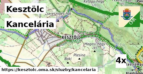 Kancelária, Kesztölc