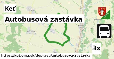 Autobusová zastávka, Keť