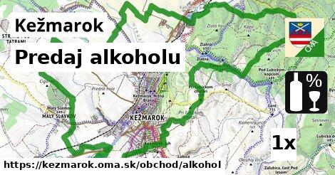 Predaj alkoholu, Kežmarok