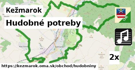 Hudobné potreby, Kežmarok