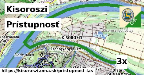 prístupnosť v Kisoroszi