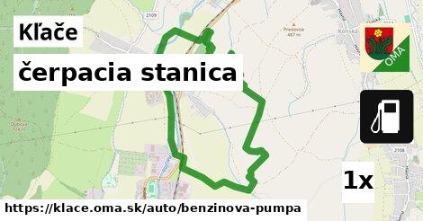 čerpacia stanica, Kľače