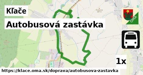 Autobusová zastávka, Kľače