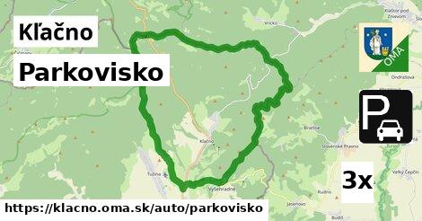 Parkovisko, Kľačno