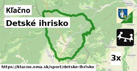 Detské ihrisko, Kľačno