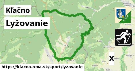 Lyžovanie, Kľačno