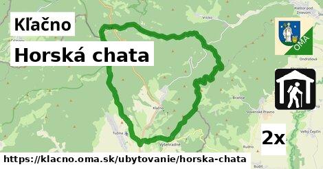 Horská chata, Kľačno