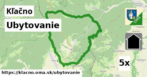 ubytovanie v Kľačno