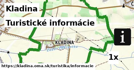 Turistické informácie, Kladina