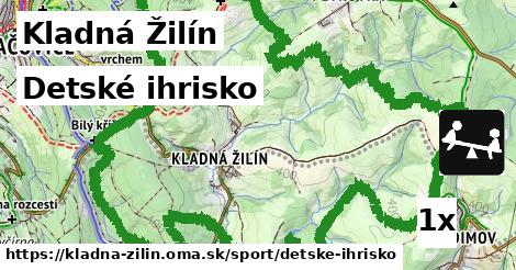 detské ihrisko v Kladná Žilín