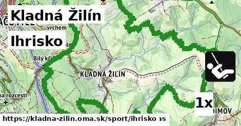 Ihrisko, Kladná Žilín