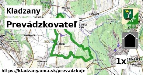 prevádzkovateľ v Kladzany