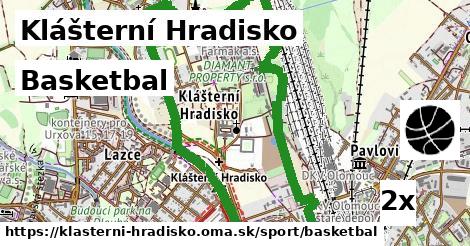 basketbal v Klášterní Hradisko