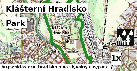 Park, Klášterní Hradisko