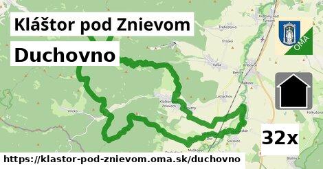 duchovno v Kláštor pod Znievom