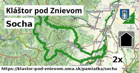 Socha, Kláštor pod Znievom