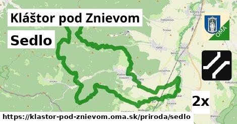 Sedlo, Kláštor pod Znievom