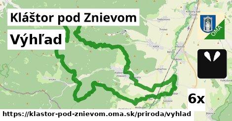 Výhľad, Kláštor pod Znievom