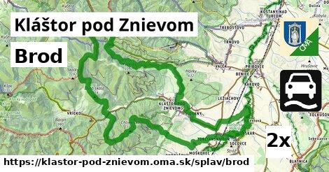 Brod, Kláštor pod Znievom