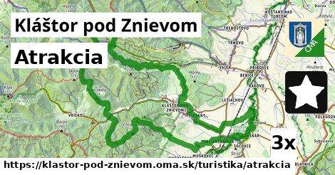 Atrakcia, Kláštor pod Znievom