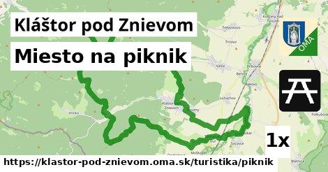 Miesto na piknik, Kláštor pod Znievom