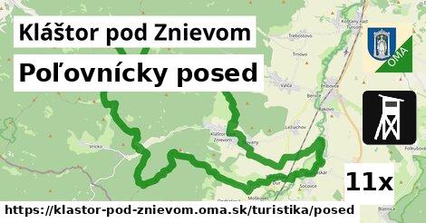 Poľovnícky posed, Kláštor pod Znievom