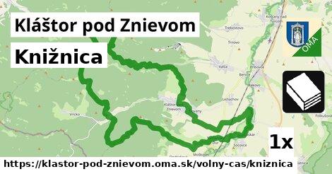 Knižnica, Kláštor pod Znievom