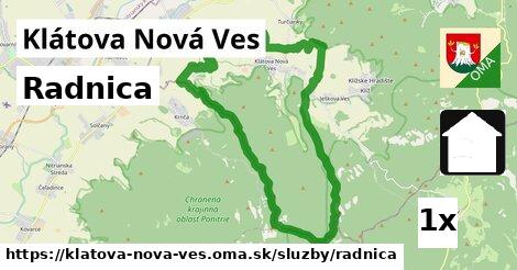 Radnica, Klátova Nová Ves