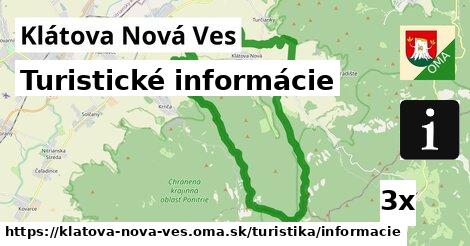 turistické informácie v Klátova Nová Ves