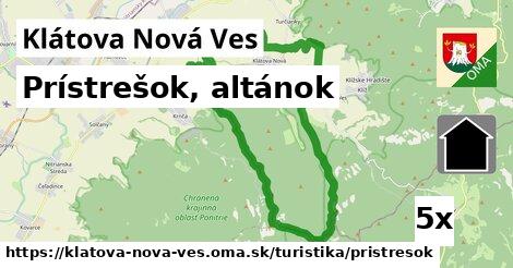 Prístrešok, altánok, Klátova Nová Ves