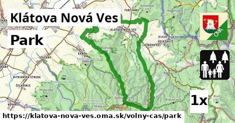 Park, Klátova Nová Ves