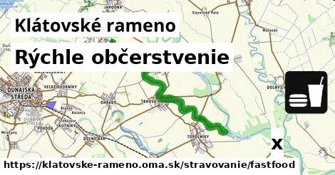 Všetky body v Klátovské rameno