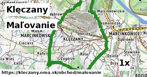 maľovanie v Klęczany