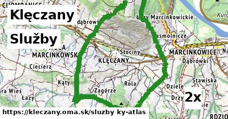 služby v Klęczany