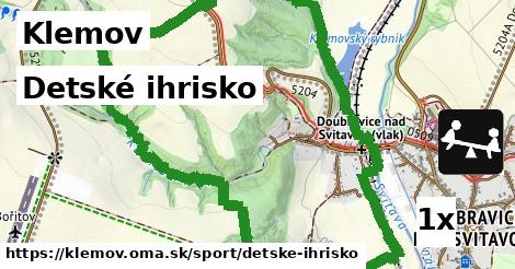 detské ihrisko v Klemov