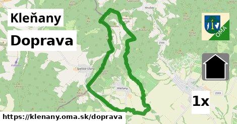 doprava v Kleňany