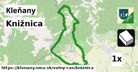 Knižnica, Kleňany