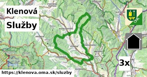 služby v Klenová