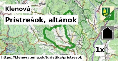 Prístrešok, altánok, Klenová