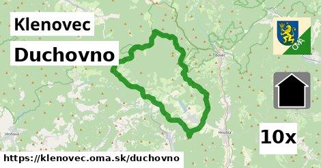 duchovno v Klenovec