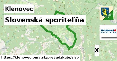 Slovenská sporiteľňa, Klenovec