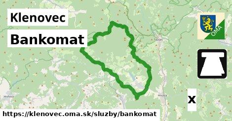 Bankomat, Klenovec