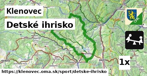 Detské ihrisko, Klenovec