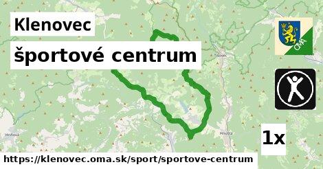 športové centrum, Klenovec