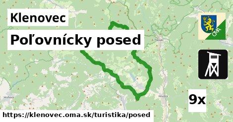 Poľovnícky posed, Klenovec