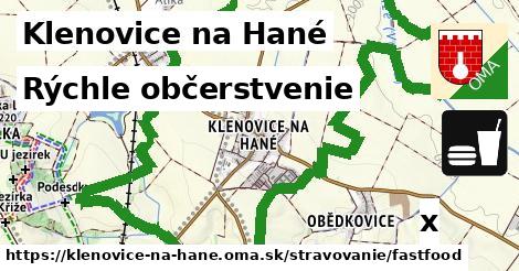 Všetky body v Klenovice na Hané