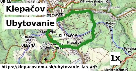ubytovanie v Klepačov