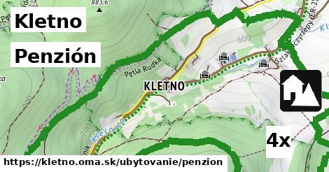 Penzión, Kletno